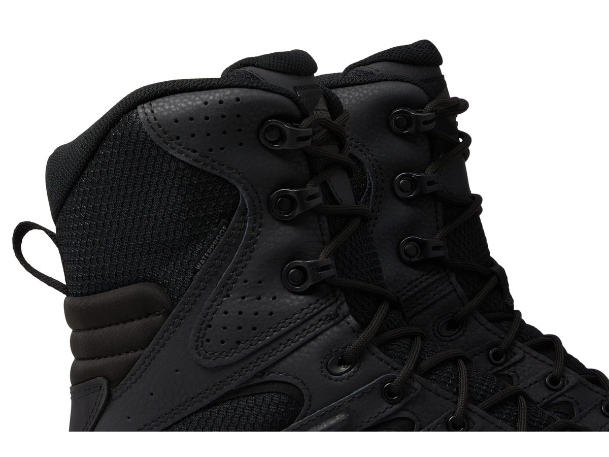 Waterproof 8 Inch Tactical Zip Work Boots Y65673