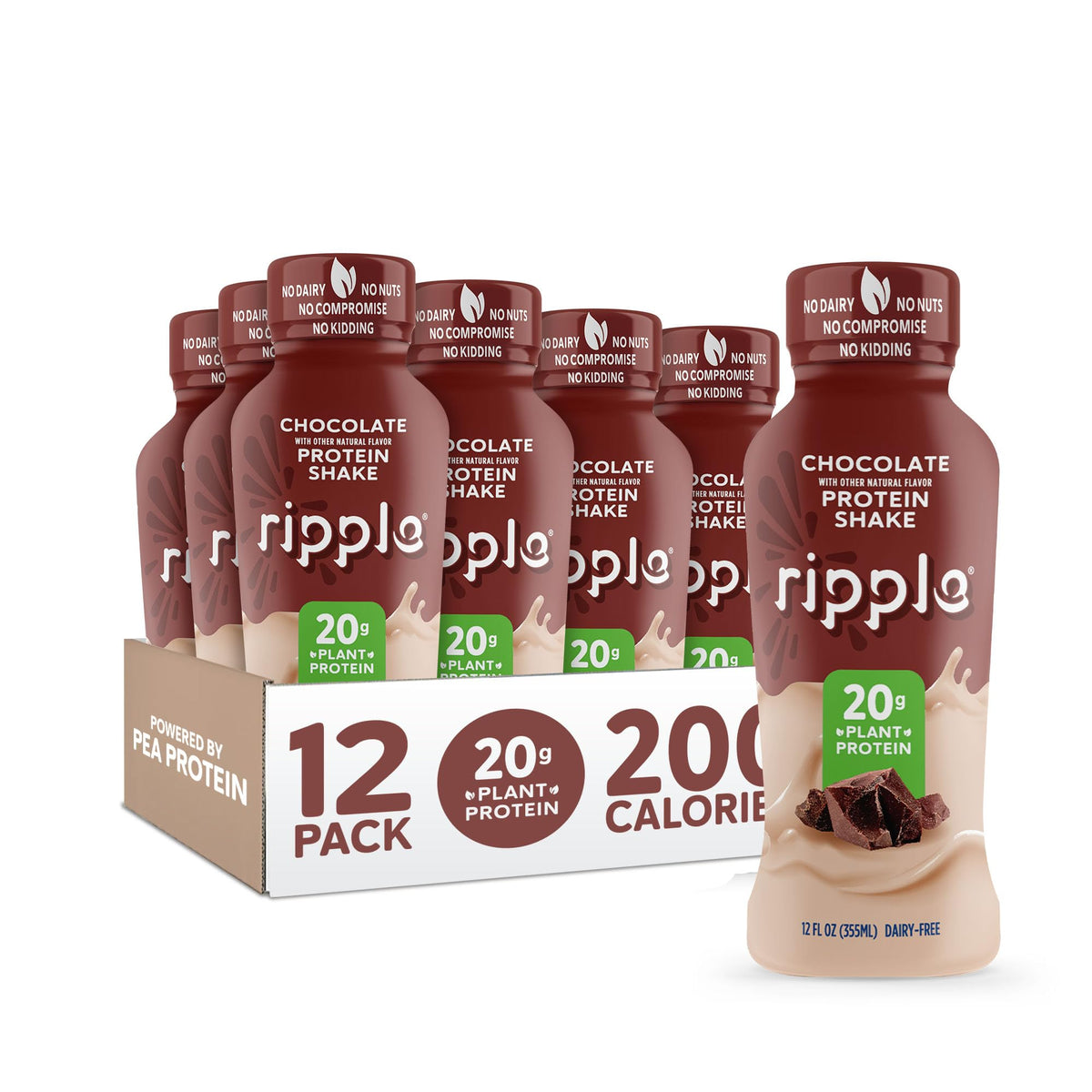 Chocolate Coffee Vegan Protein Shake 24 Pack L665