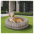 30 Inches Round Washable Dog Bed D1374