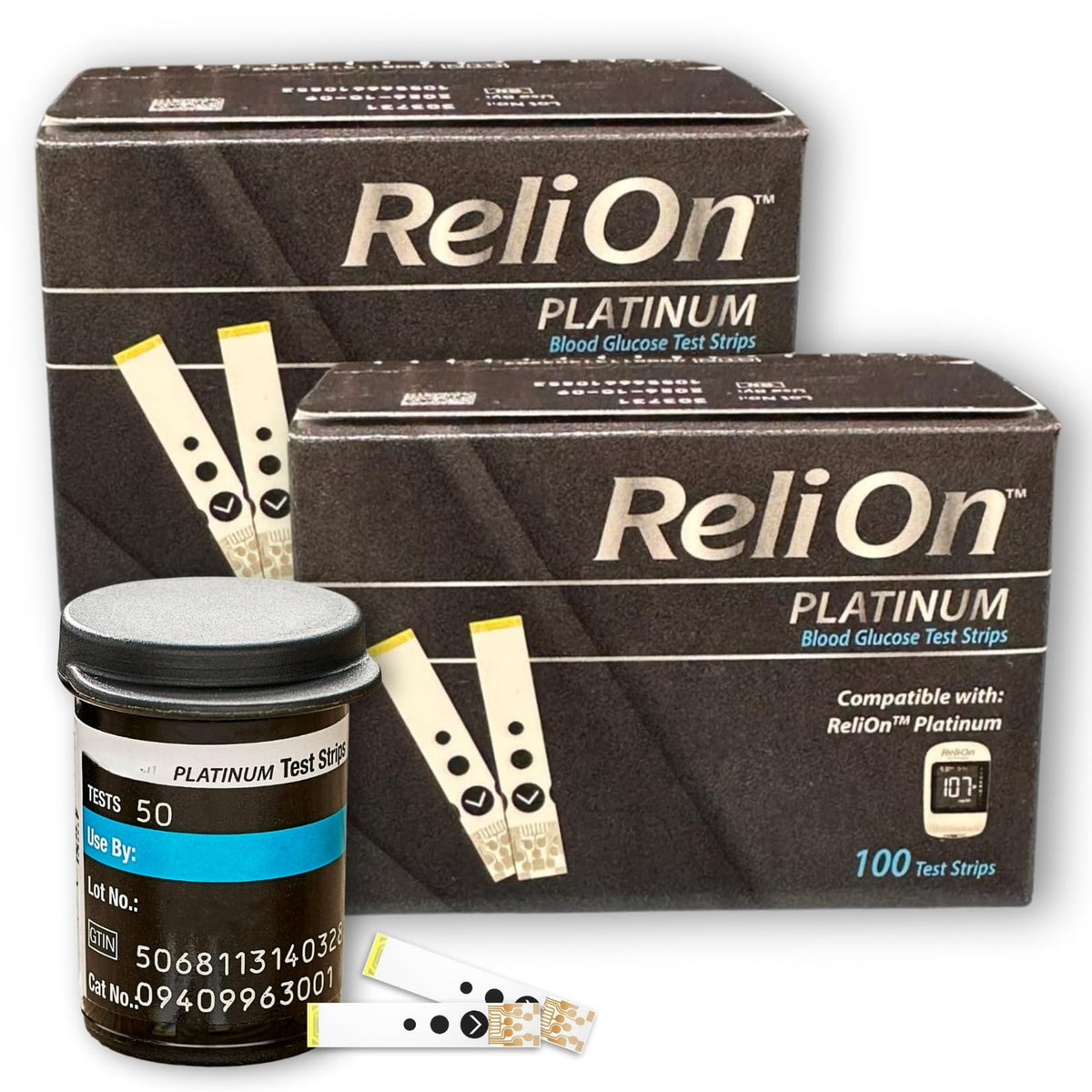 Glucose Test Strips 100ct Pack of 2 N62606