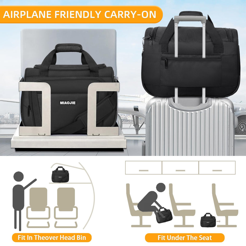 Lightweight Underseat Carry On Luggage Bag B81325