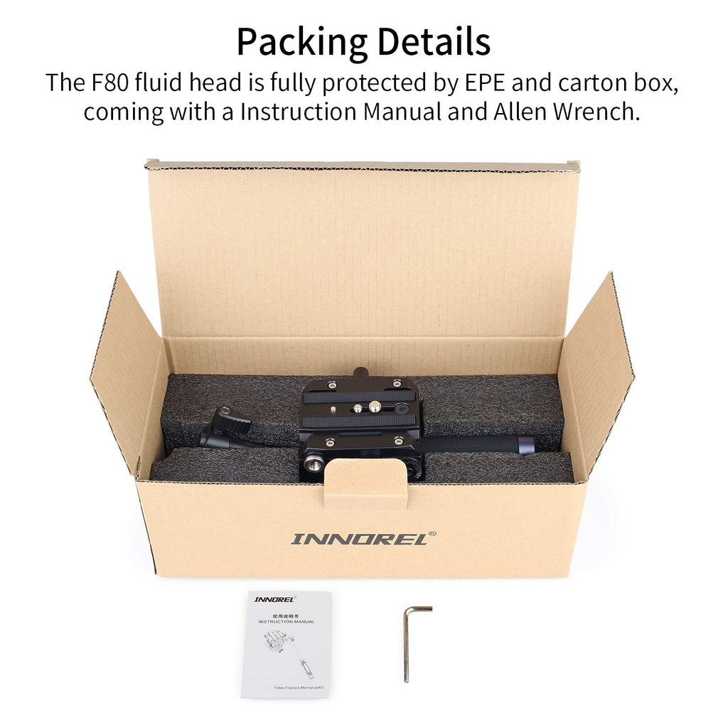 Heavy Duty Tripod Fluid Head with Sliding Plate O8266