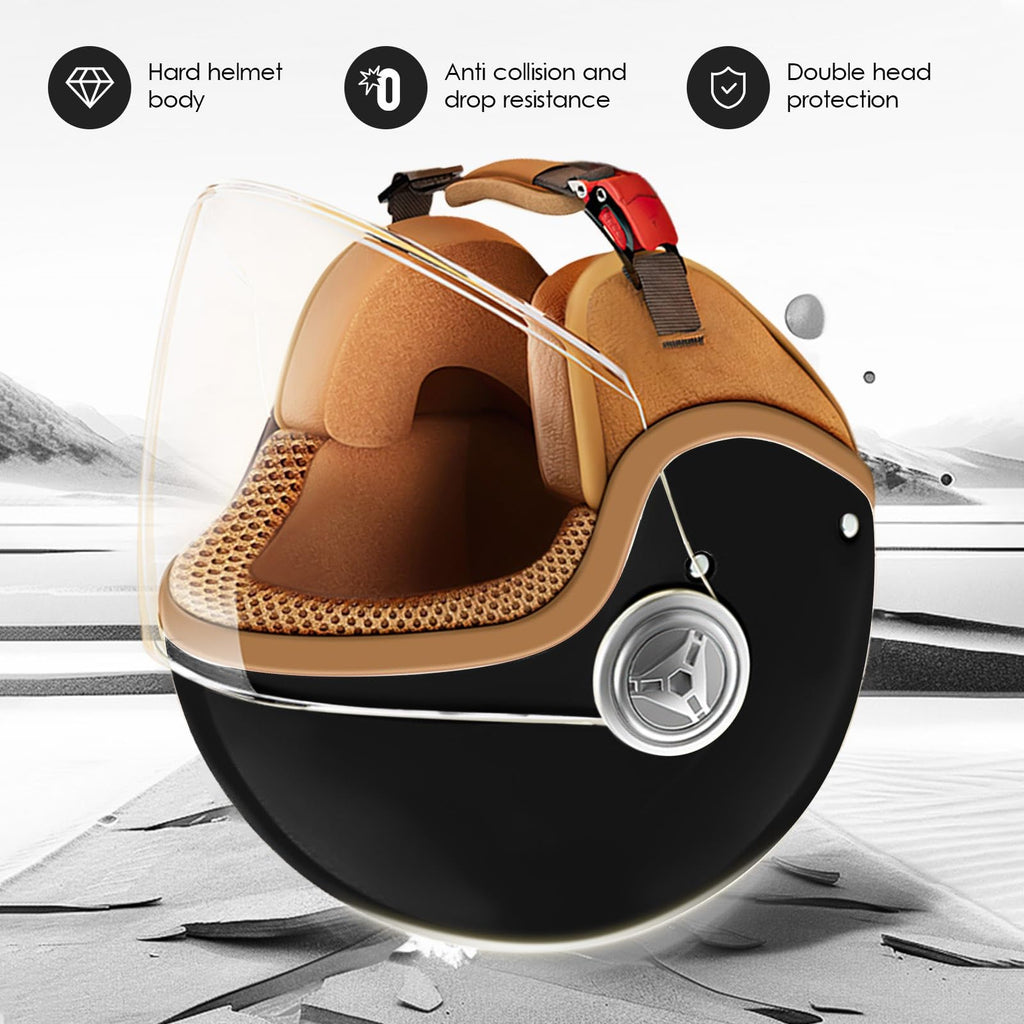 Kids 3/4 Open Face Motorcycle Helmet M4348