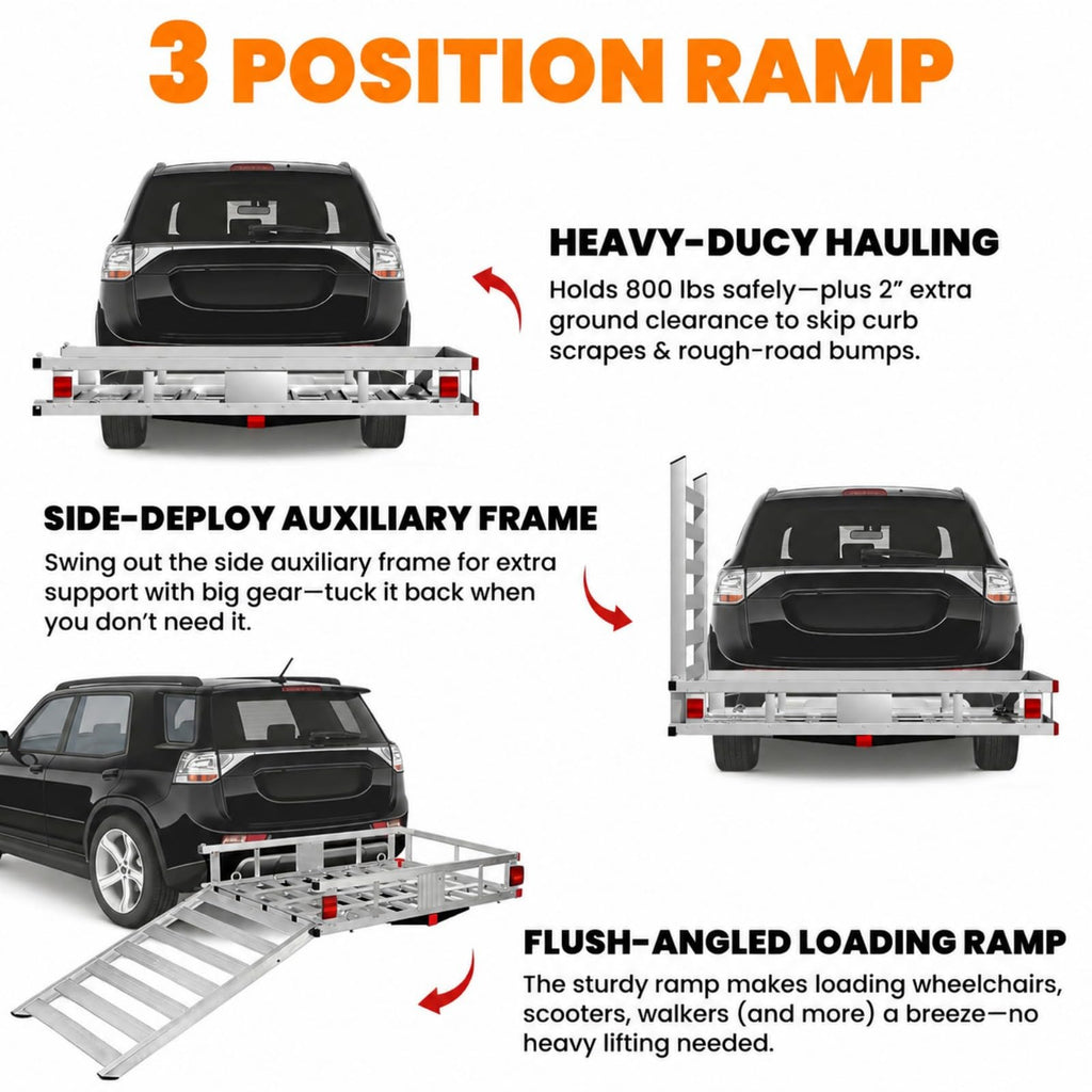 Cargo Carrier with Ramp P42557