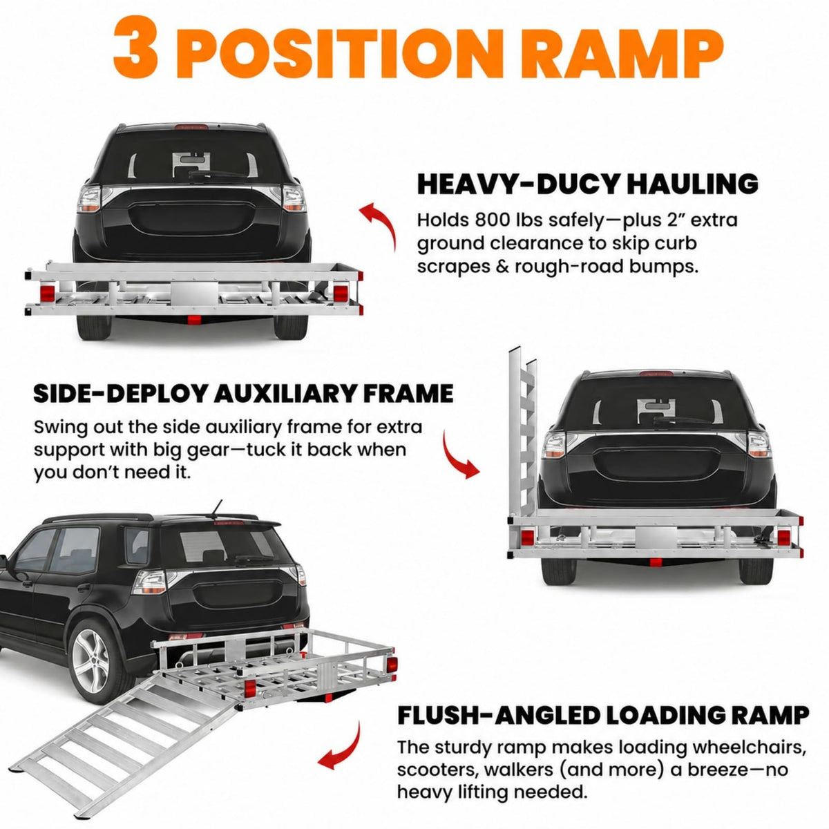 Cargo Carrier with Ramp P42557