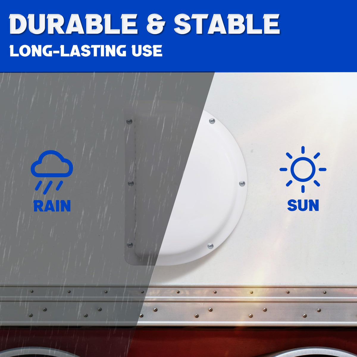 RV Vent Covers with Mounting Hardware G9026