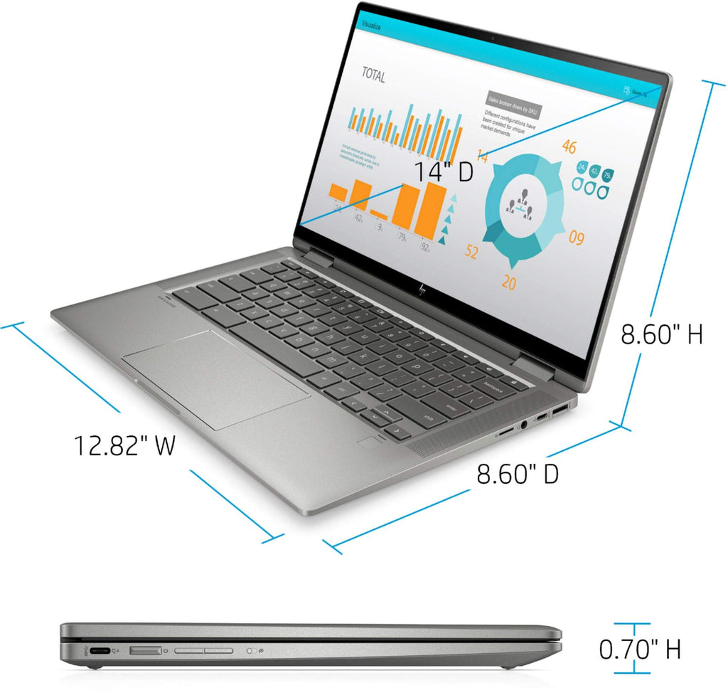 14" FHD Touchscreen 2-in-1 Laptop, Intel Core i3, 8GB RAM, 64GB eMMC K433054