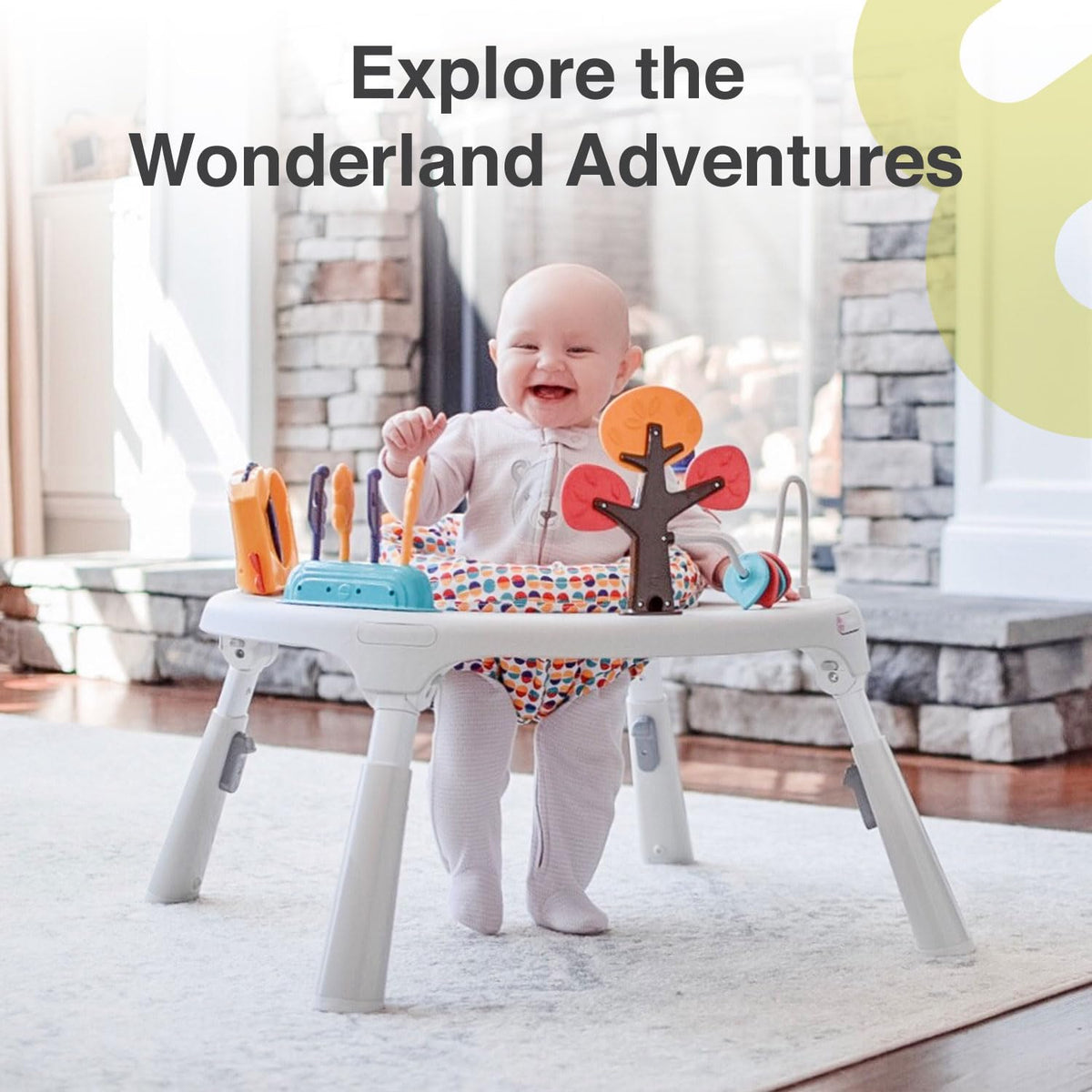 Convertible 3-in-1 Baby Activity Center & Play Table Q274908