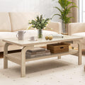 2-Tier Coffee Table with Storage R63351