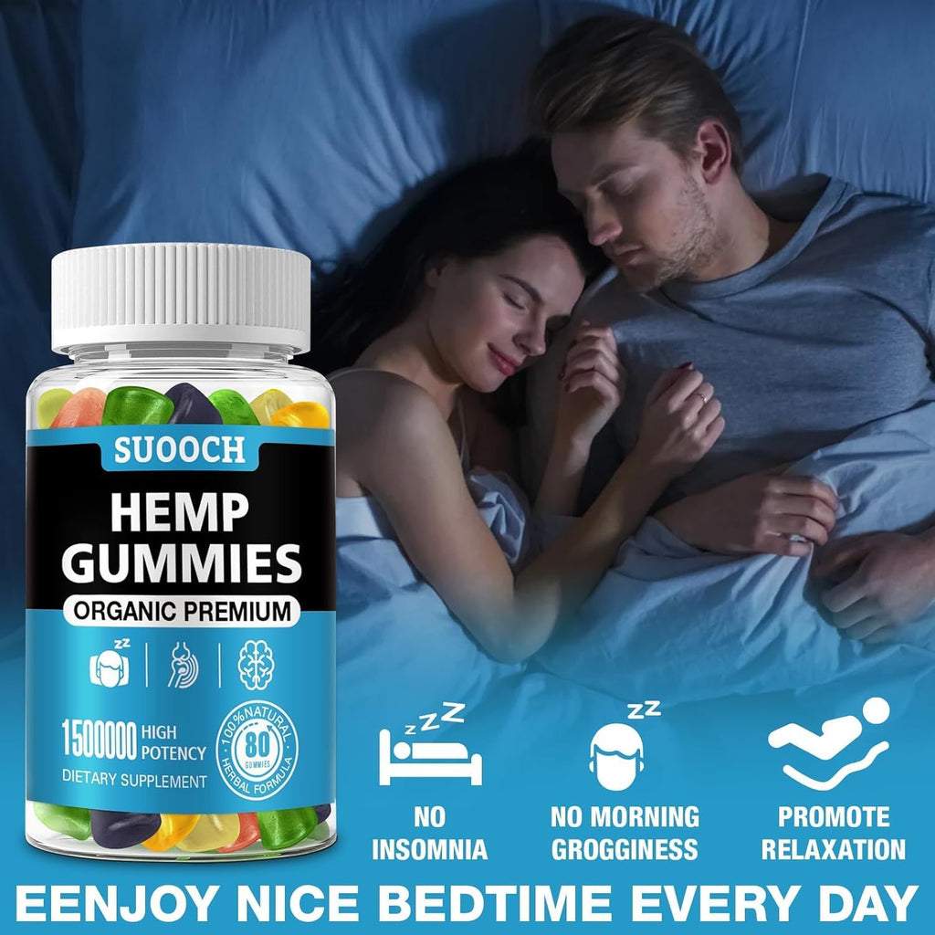 Hemp Gummies 160 Count 2 Pack V985