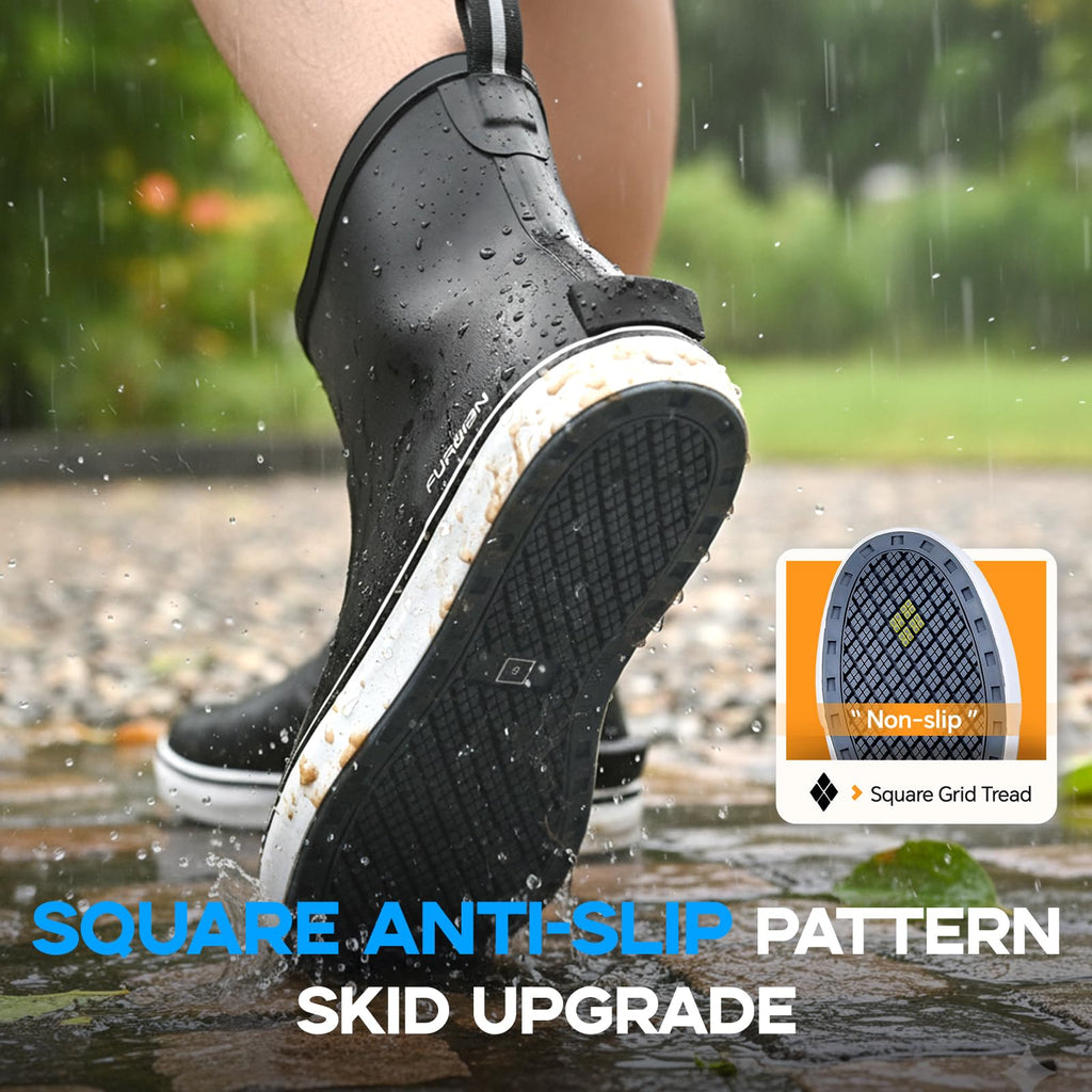Waterproof Ankle Rubber Boots T1468