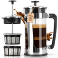 32oz Stainless Steel French Press Coffee Maker Q472