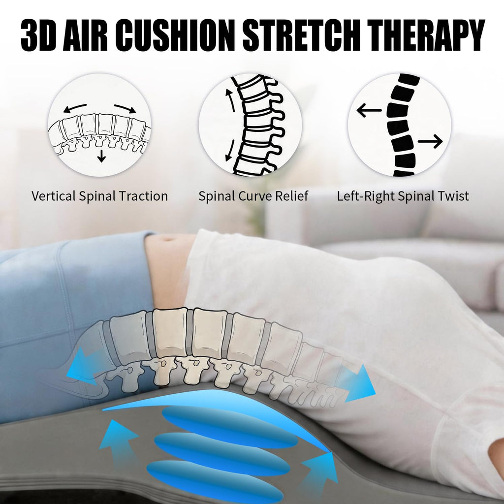 Foldable Full Body Stretching Massage Mat with Airbags T50801