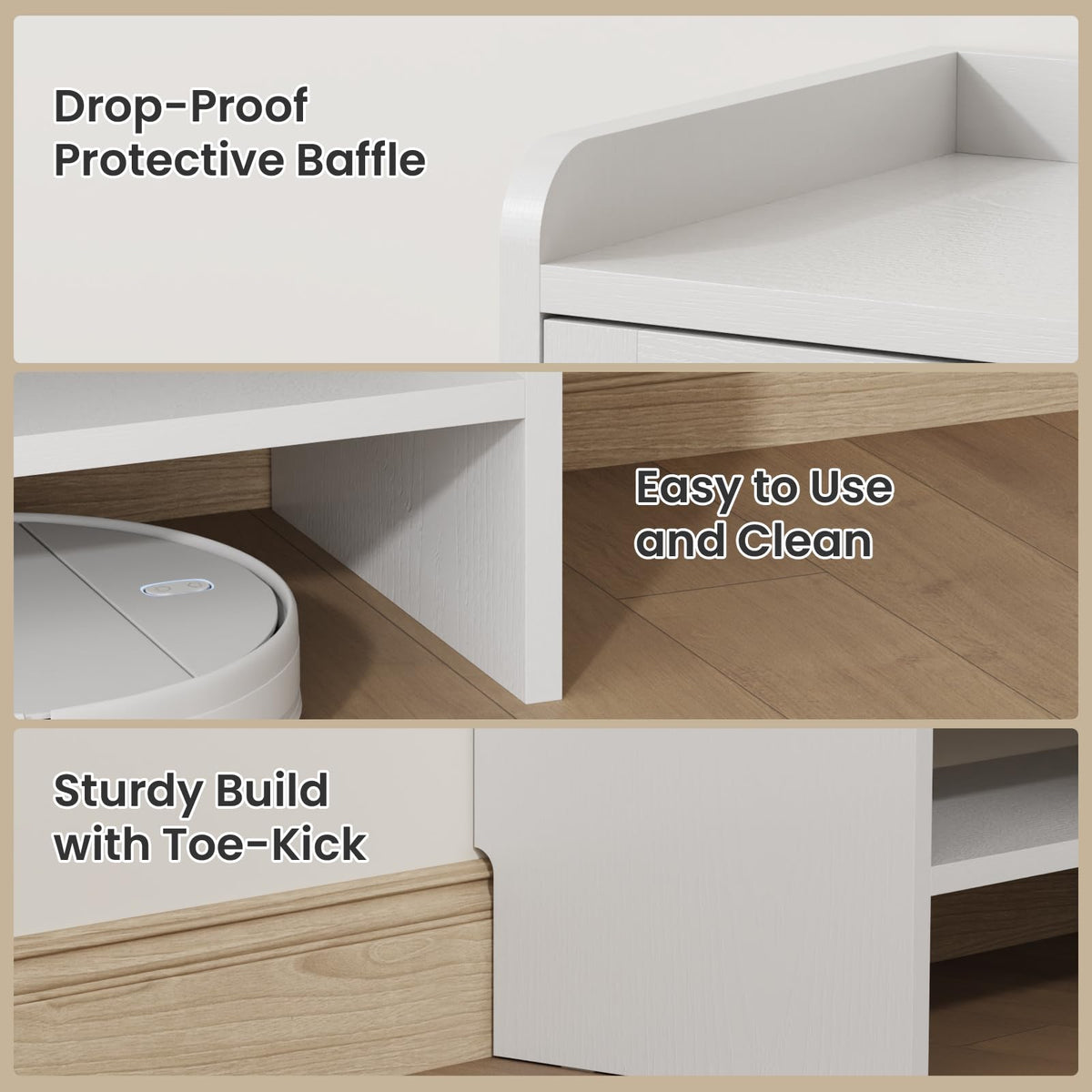 White 5-Tier Shoe Storage Cabinet K686556