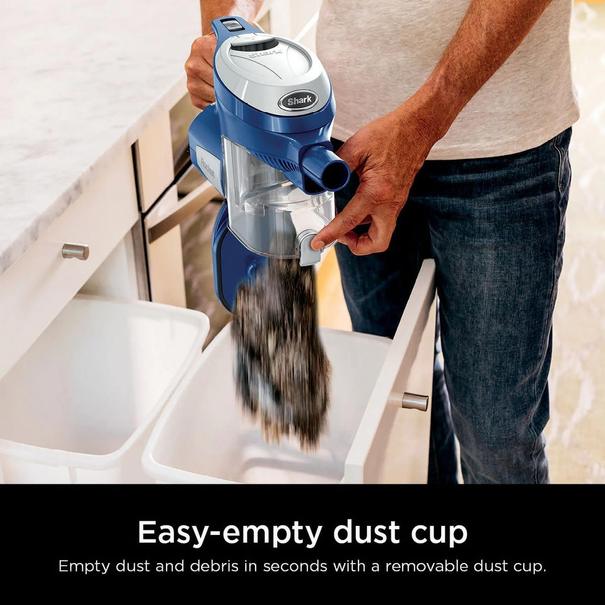 Blue Corded Stick Vacuum O428