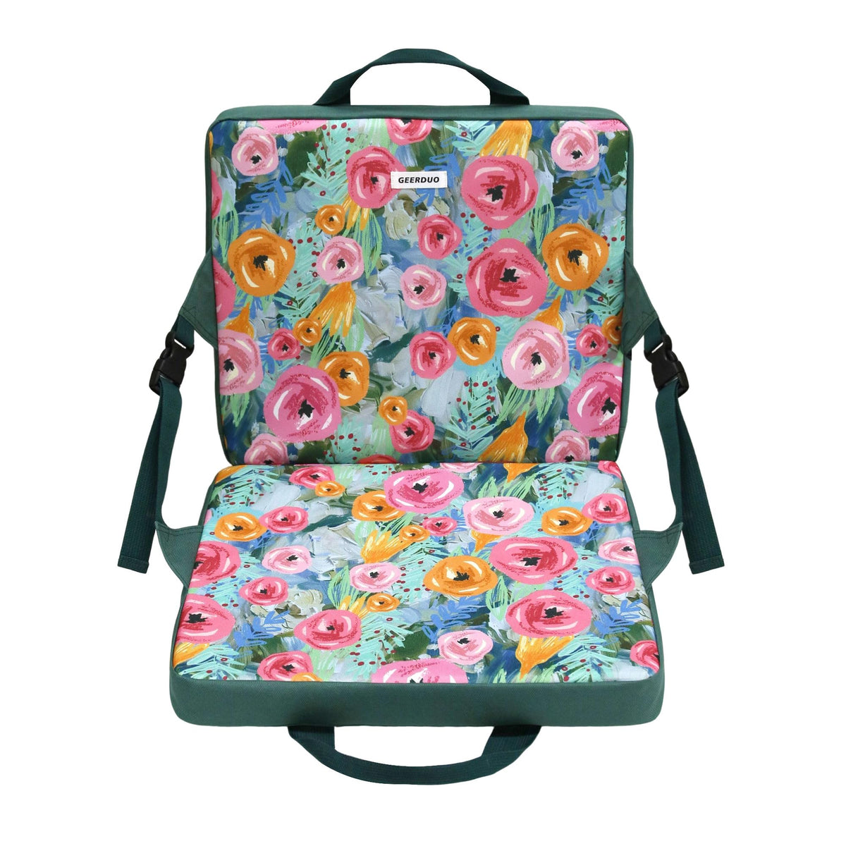 Portable Waterproof Stadium Seat Cushion with Back Support M719