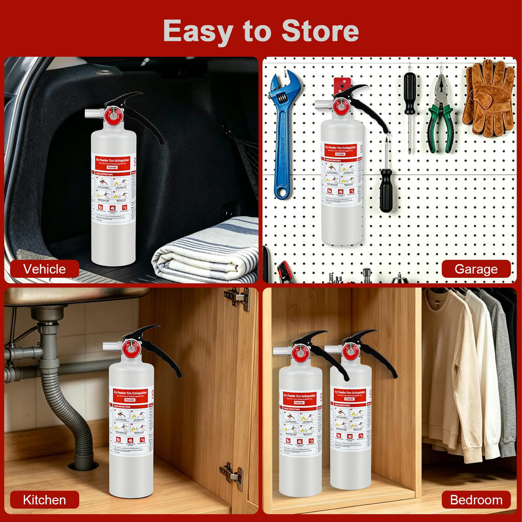 2.5 lb ABC Dry Chemical Fire Extinguisher D693