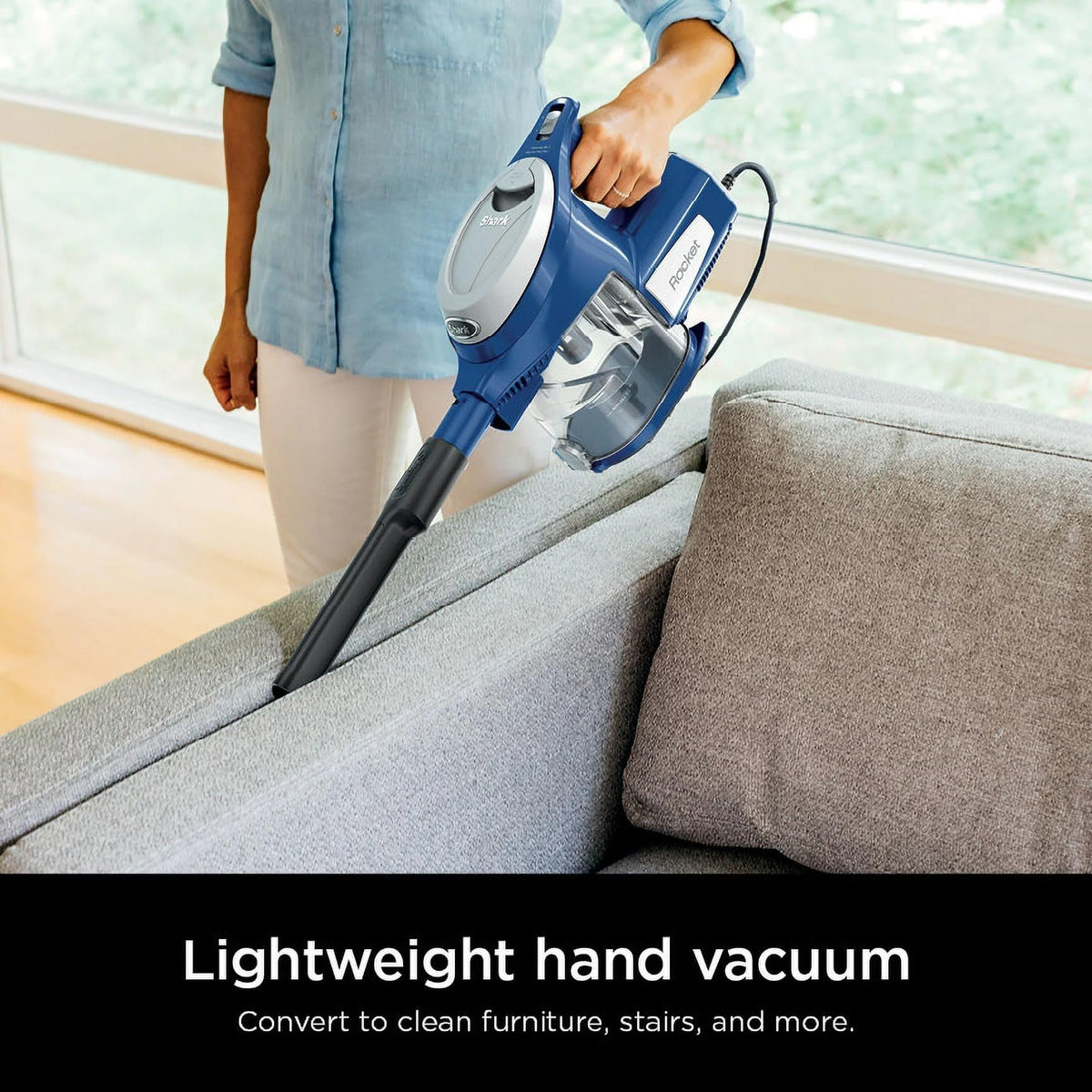Blue Corded Stick Vacuum O428
