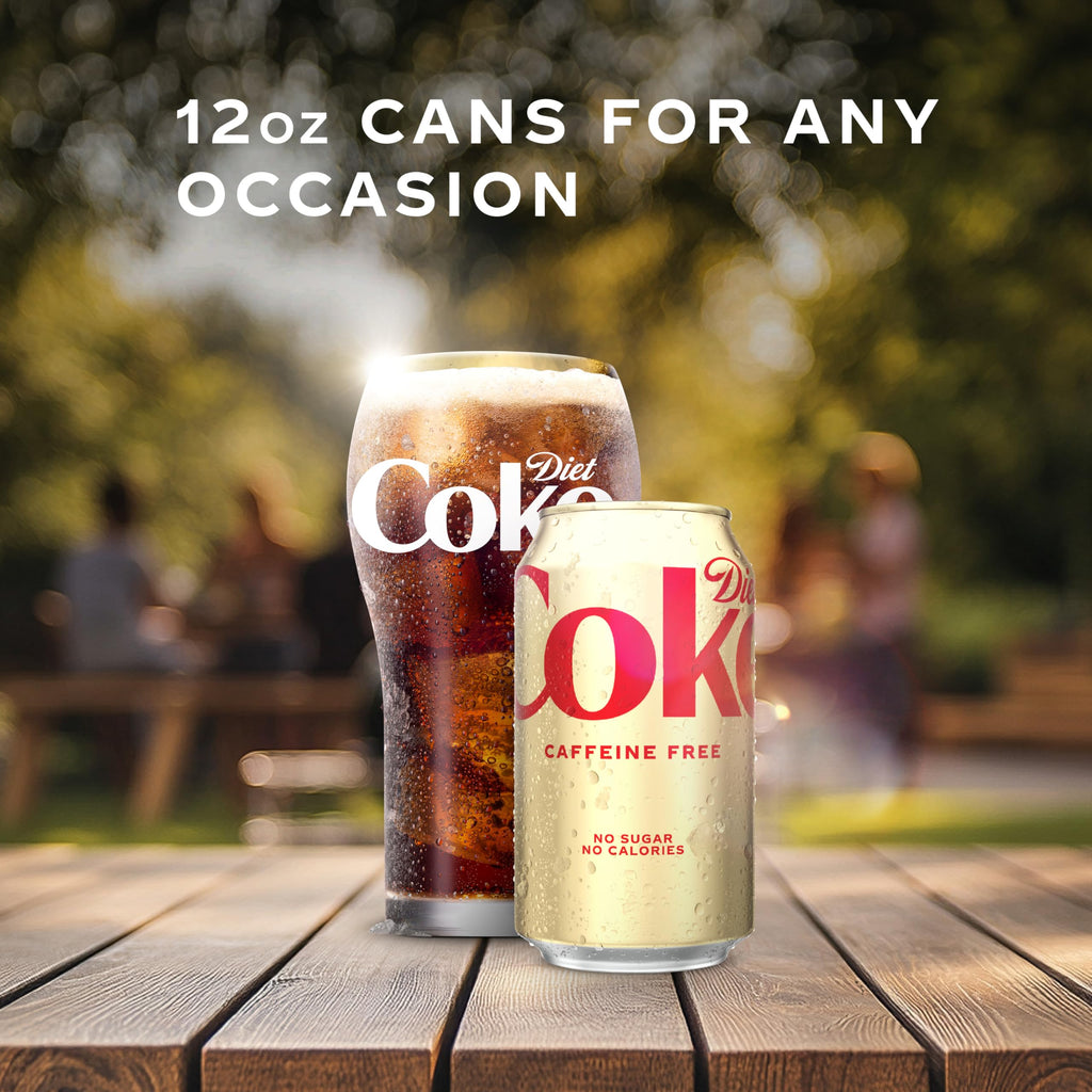 Caffeine Free Diet Coke 12 fl oz 12 Pack W671