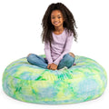 Faux Fur Bean Bag Chair U96922