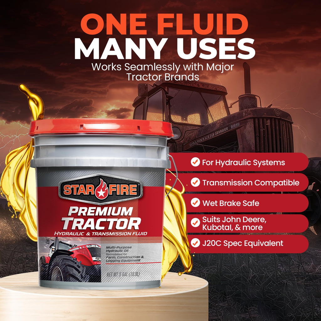 Tractor Hydraulic & Transmission Fluid 5 Gallon Pail F647