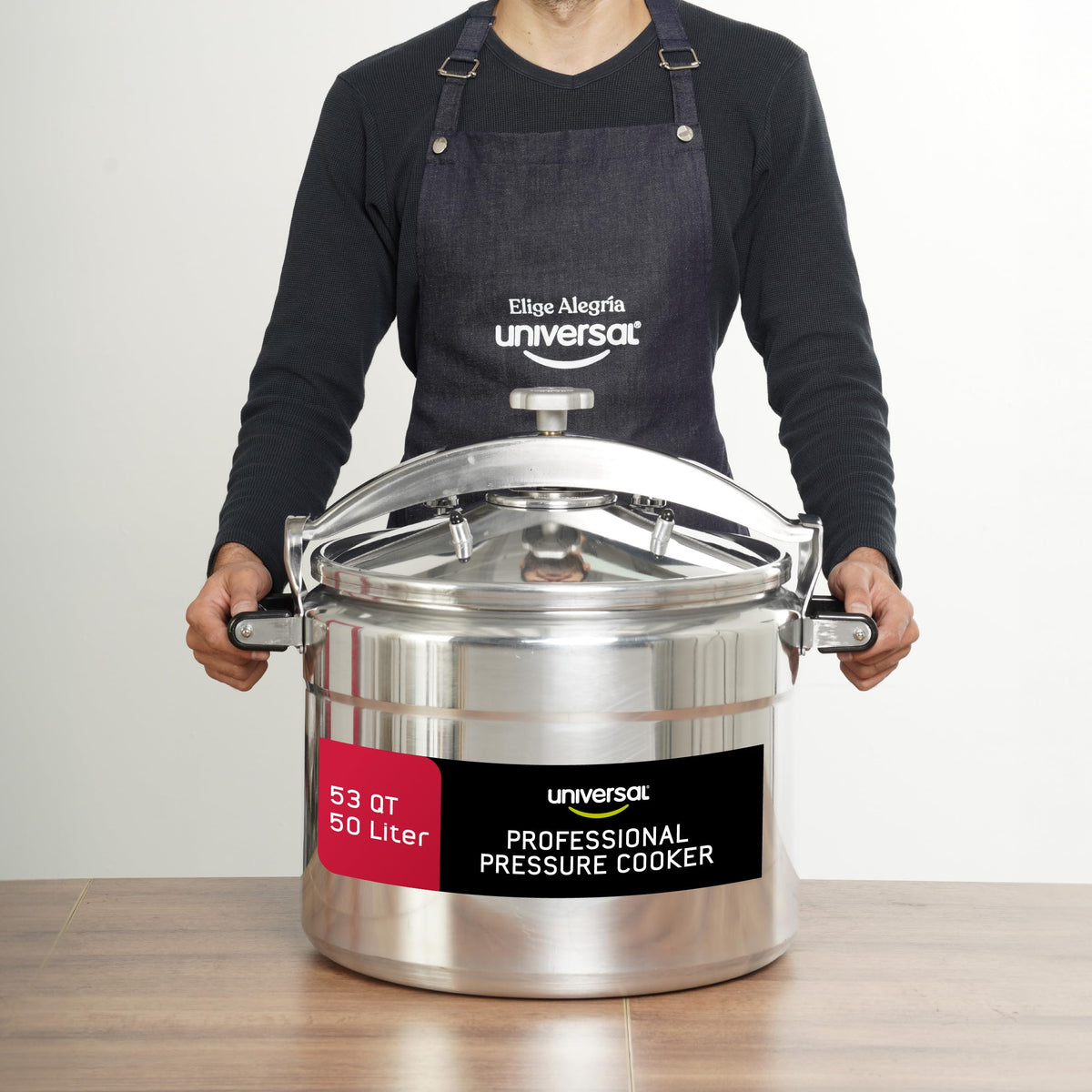 53-Quart Aluminum Pressure Cooker Q9765