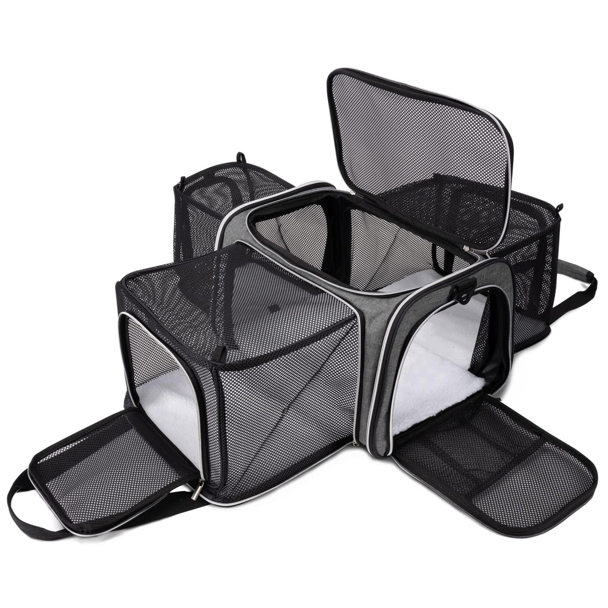 Airline Approved Soft Side Pet Carrier with Fleece Pad G800