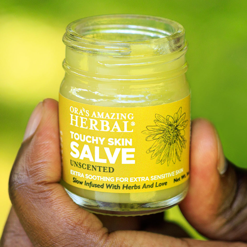 Natural Moisturizing Unscented Calendula Skin Salve, 1 oz 2 Pack T6090