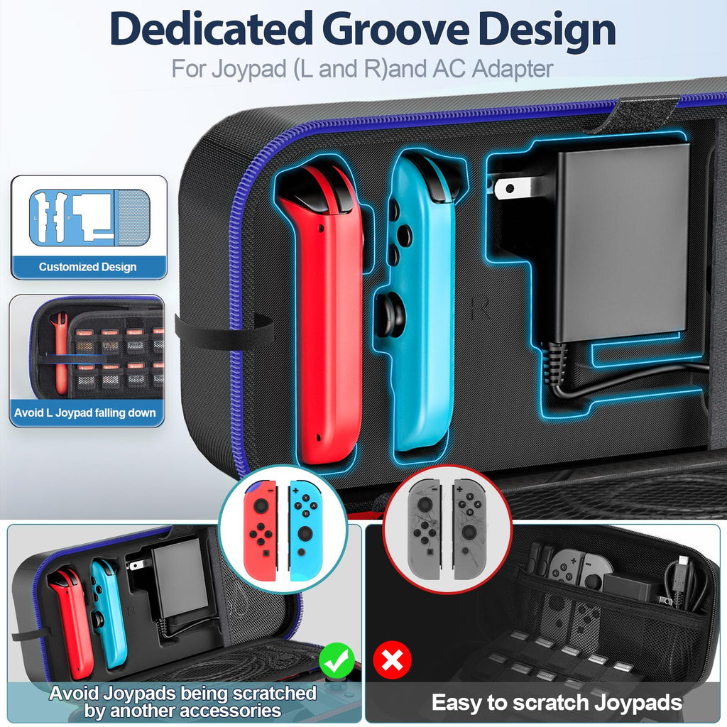 Carrying Case Compatible with Nintendo Switch/OLED Model T368