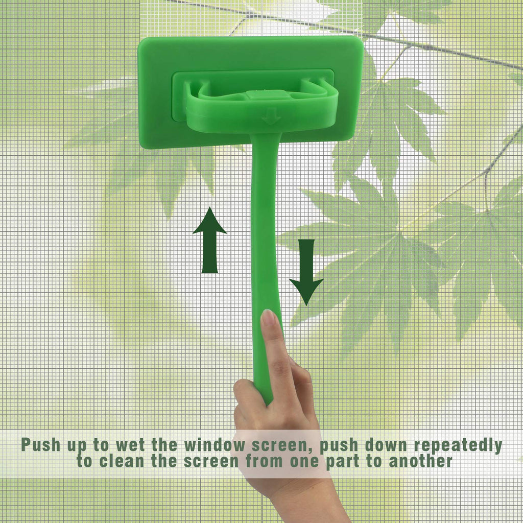 Mesh Screen Cleaner, Detachable Window Screen Cleaning Brush N208360