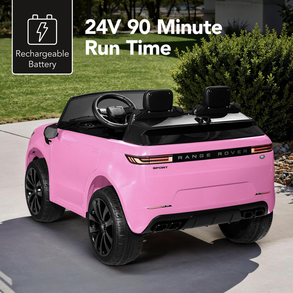 Pink 2-Seater Electric Ride On Car Truck A5042
