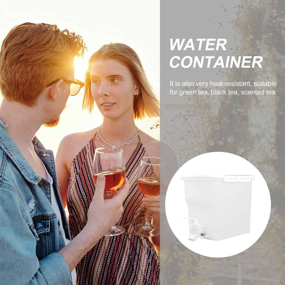 Water Jug with Faucet B81413