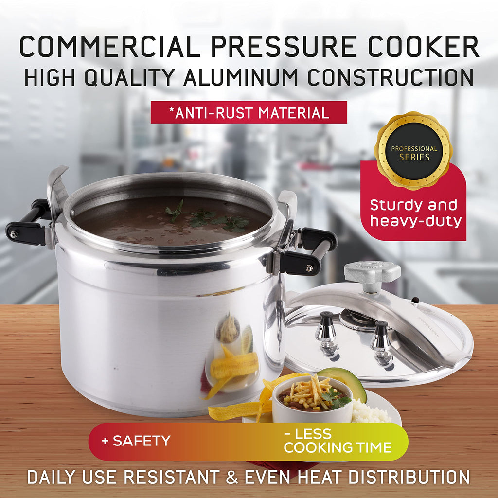 53-Quart Aluminum Pressure Cooker Q9765