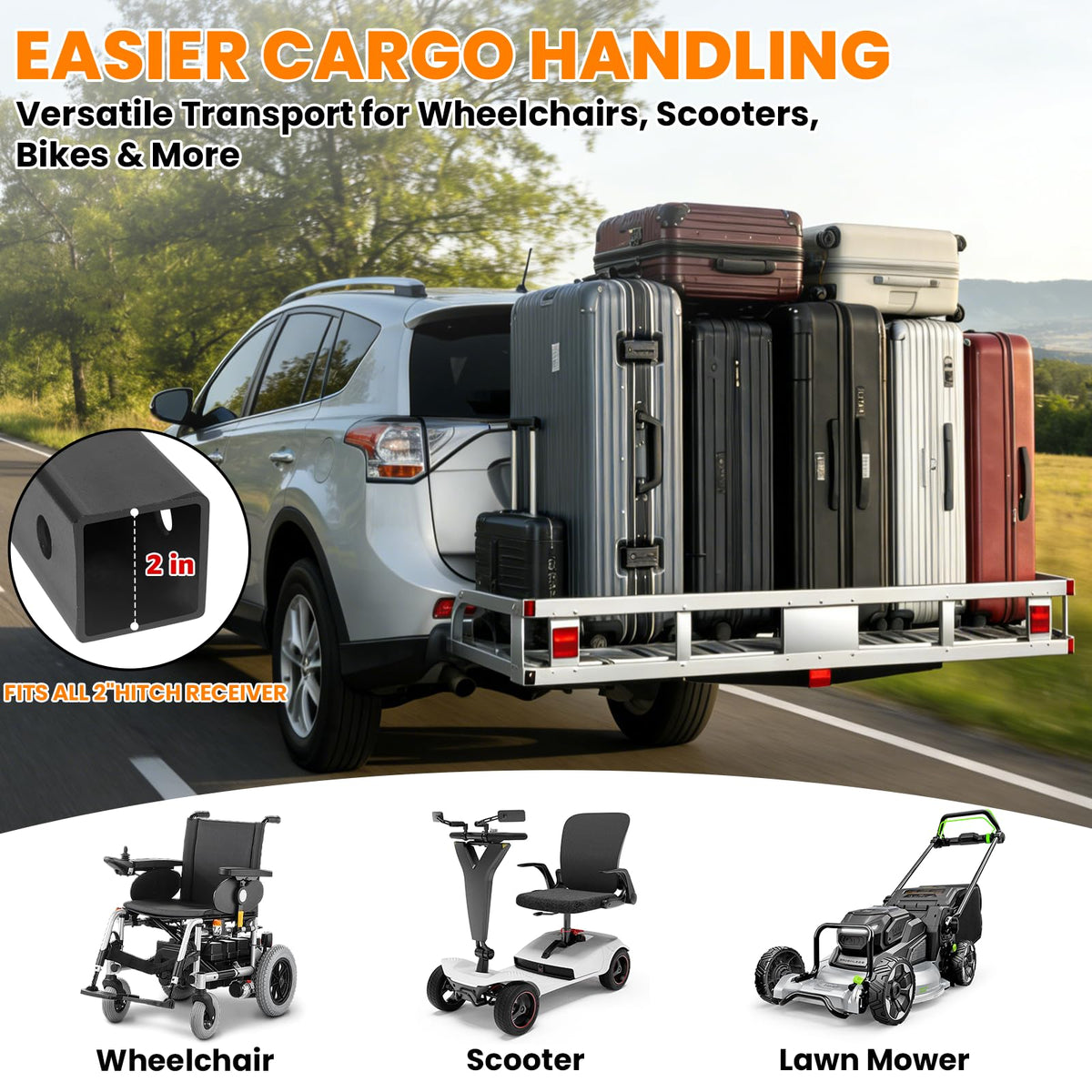 Cargo Carrier with Ramp P42557