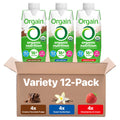 Organic Protein Shake, 16g Grass Fed Whey, 11 Fl Oz (12 Pack) Y477