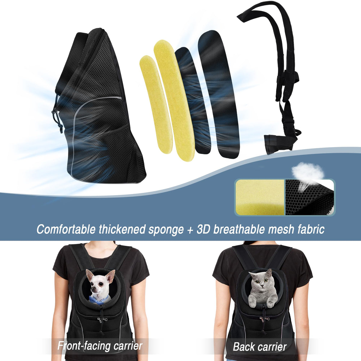 Pet Dog Carrier Backpack X28410