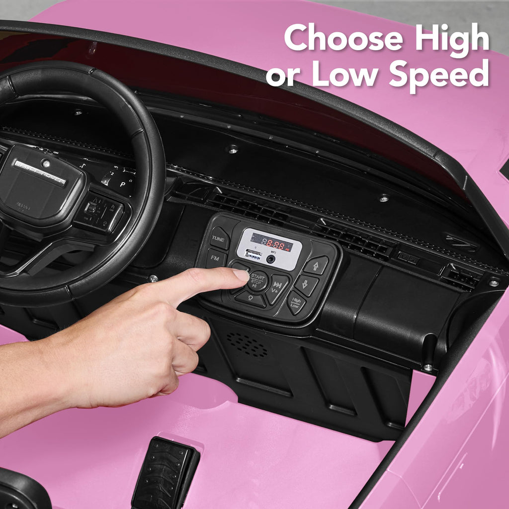 Pink 2-Seater Electric Ride On Car Truck A5042