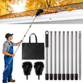 12.7FT Long Adjustable Gutter Cleaner & Brush O229