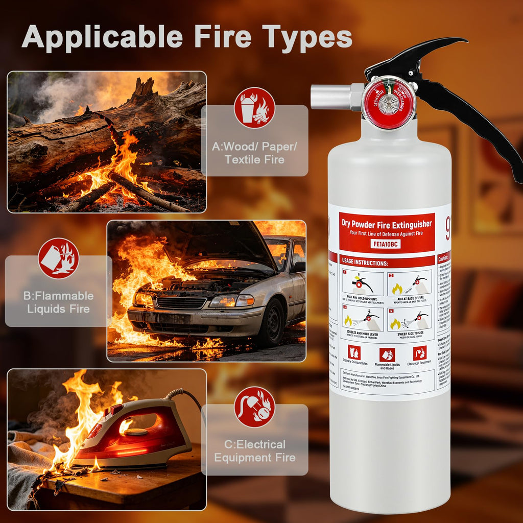 2.5 lb ABC Dry Chemical Fire Extinguisher D693