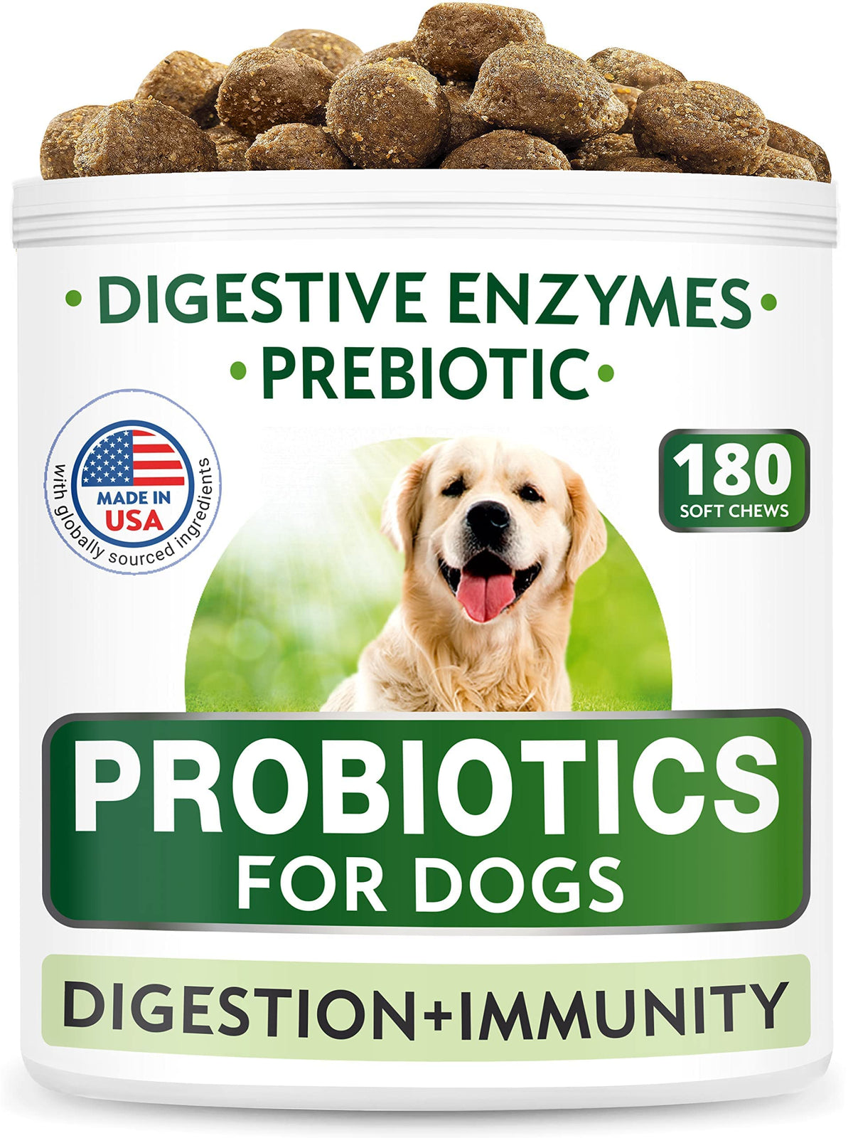 Dog Probiotics Chews + Omega 3 Bundle Q49776