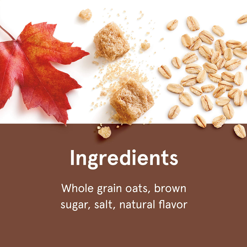 Instant Oatmeal, Gluten Free, Maple & Brown Sugar, 1.51 Oz (Pack of 8) N3283