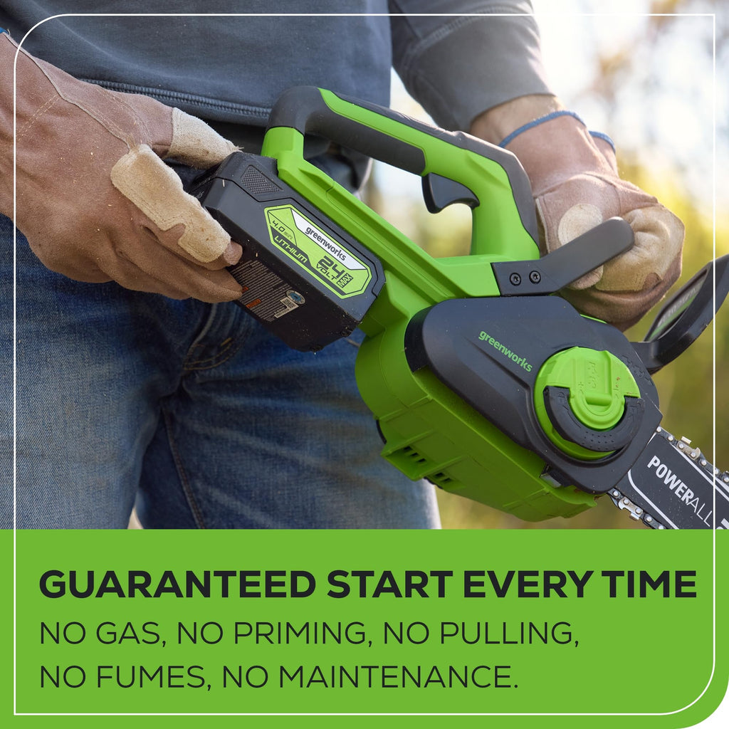 24V 12 in Cordless Electric Chainsaw O9536