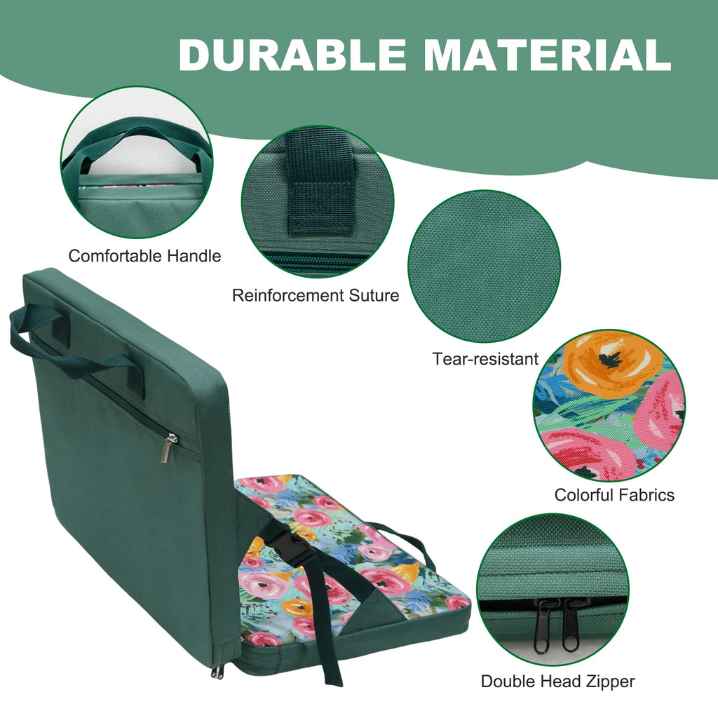 Portable Waterproof Stadium Seat Cushion with Back Support M719