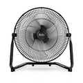 20 Inch 3-Speed High Velocity Metal Industrial Floor Fan, Black P68643