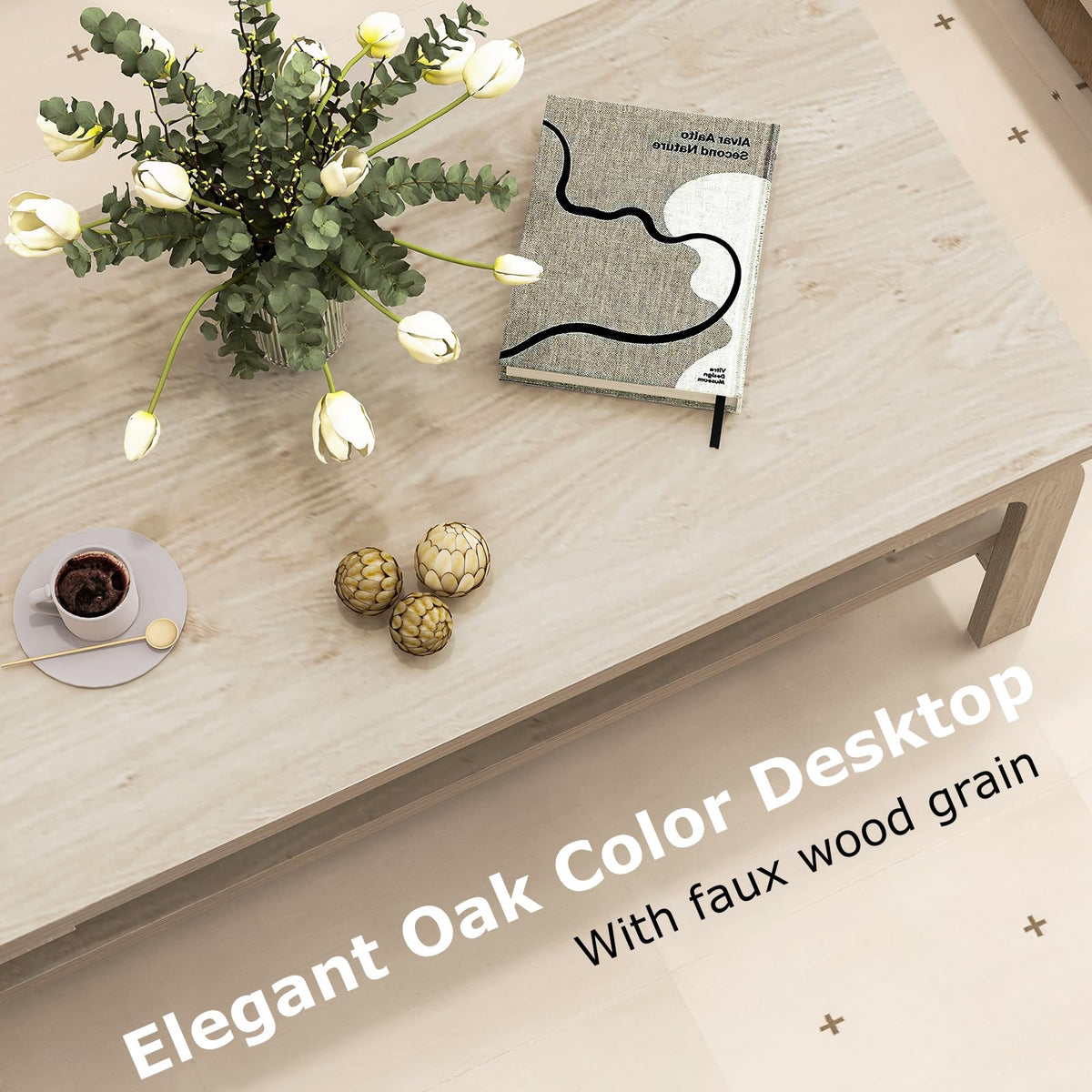 2-Tier Coffee Table with Storage R63351