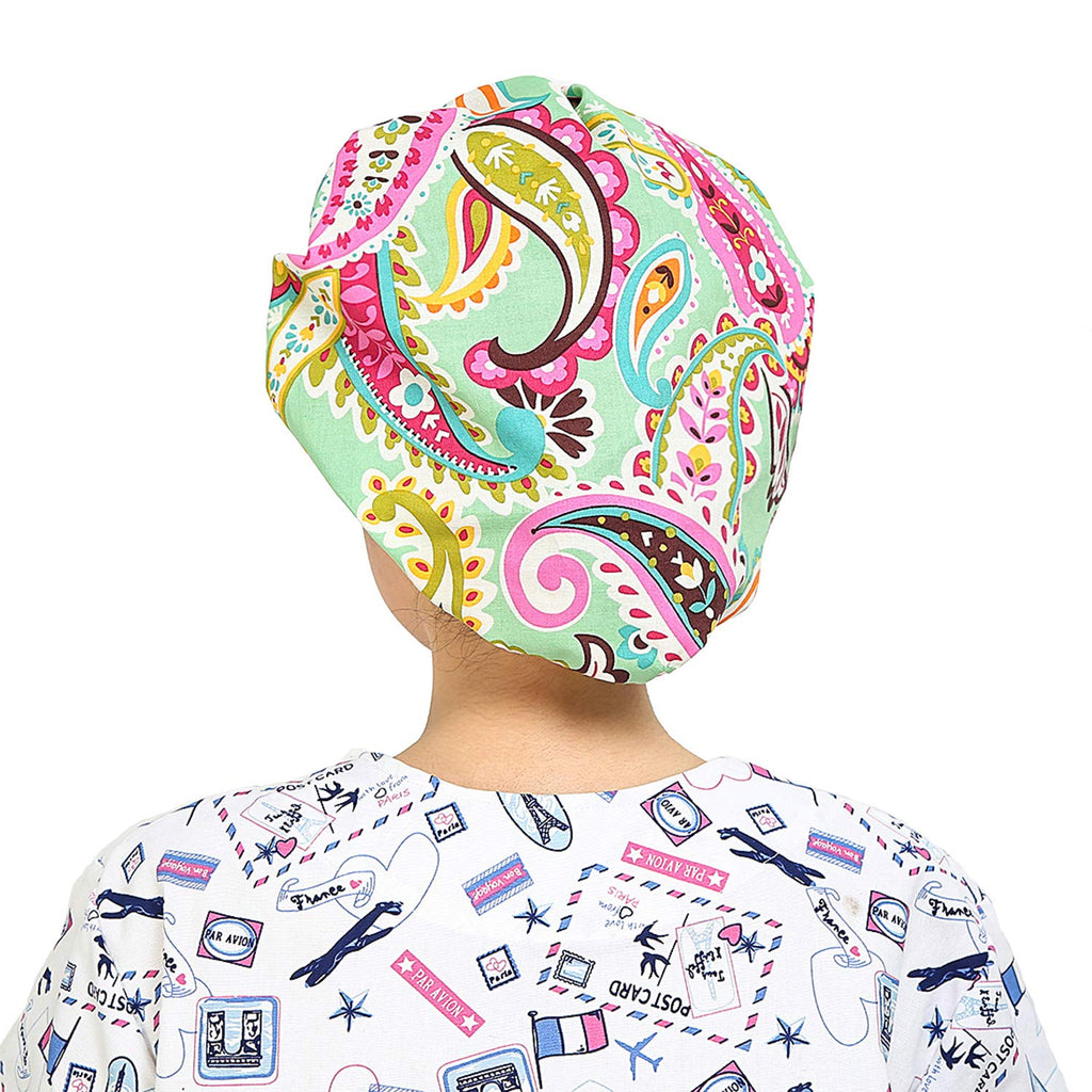 2 Pack Adjustable Cotton Working Cap with Sweatband I6453
