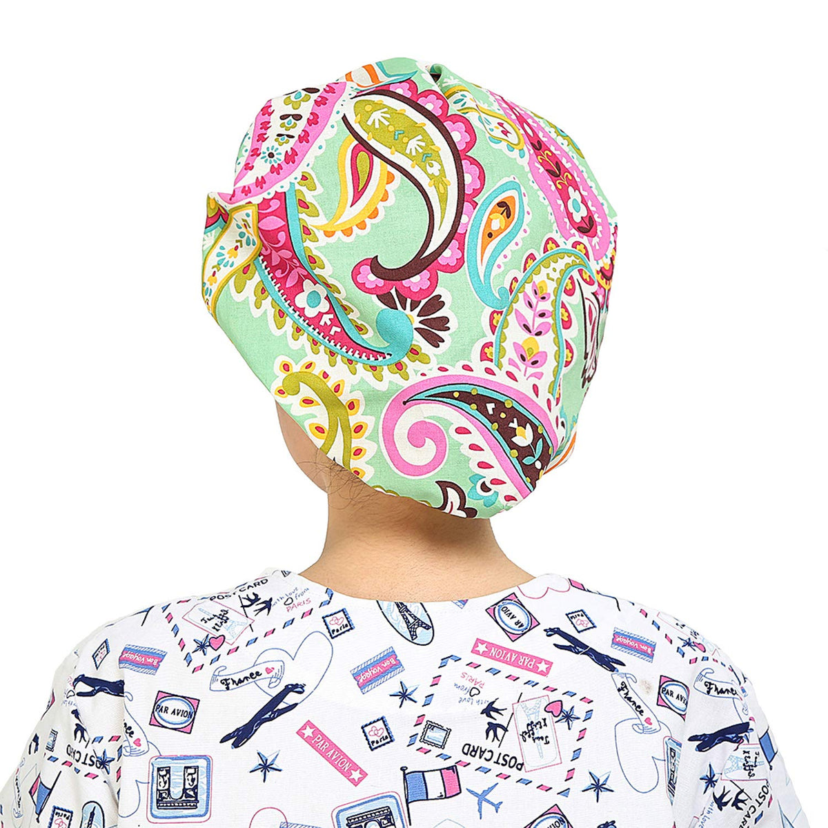 2 Pack Adjustable Cotton Working Cap with Sweatband I6453