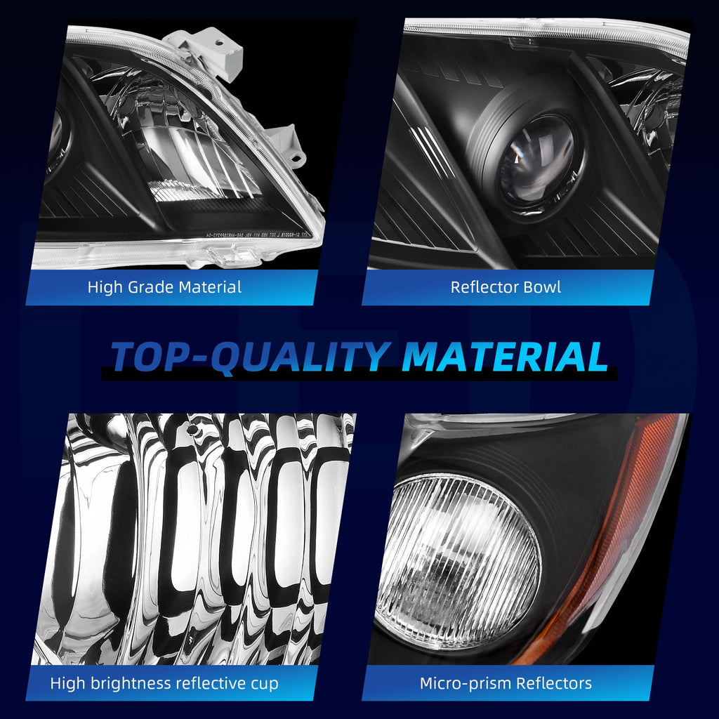 Black Headlights Assembly R384018