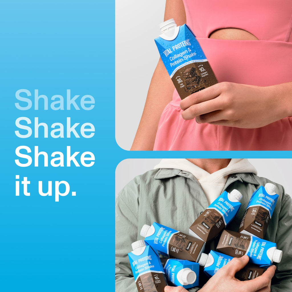 Chocolate Collagen & Protein Shake 12 Count A2936