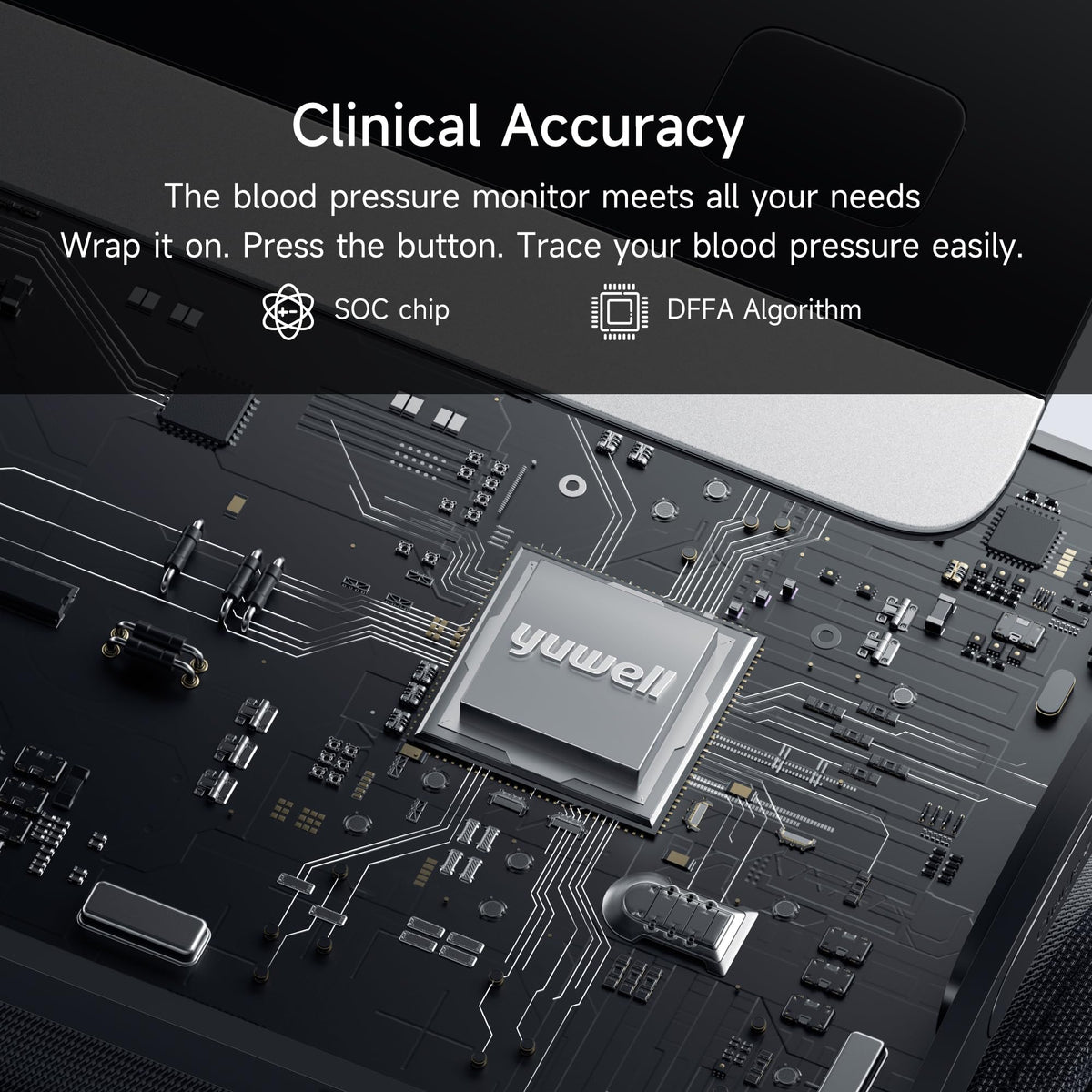 Wireless Upper Arm Blood Pressure Monitor Y598859